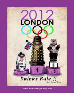 Dalek wins the 2012 Olympic gold in London
