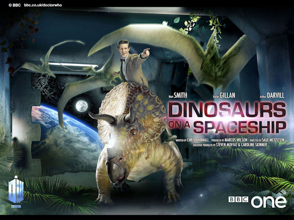 Series 7, episode 2: Dinosaurs on a Spaceship