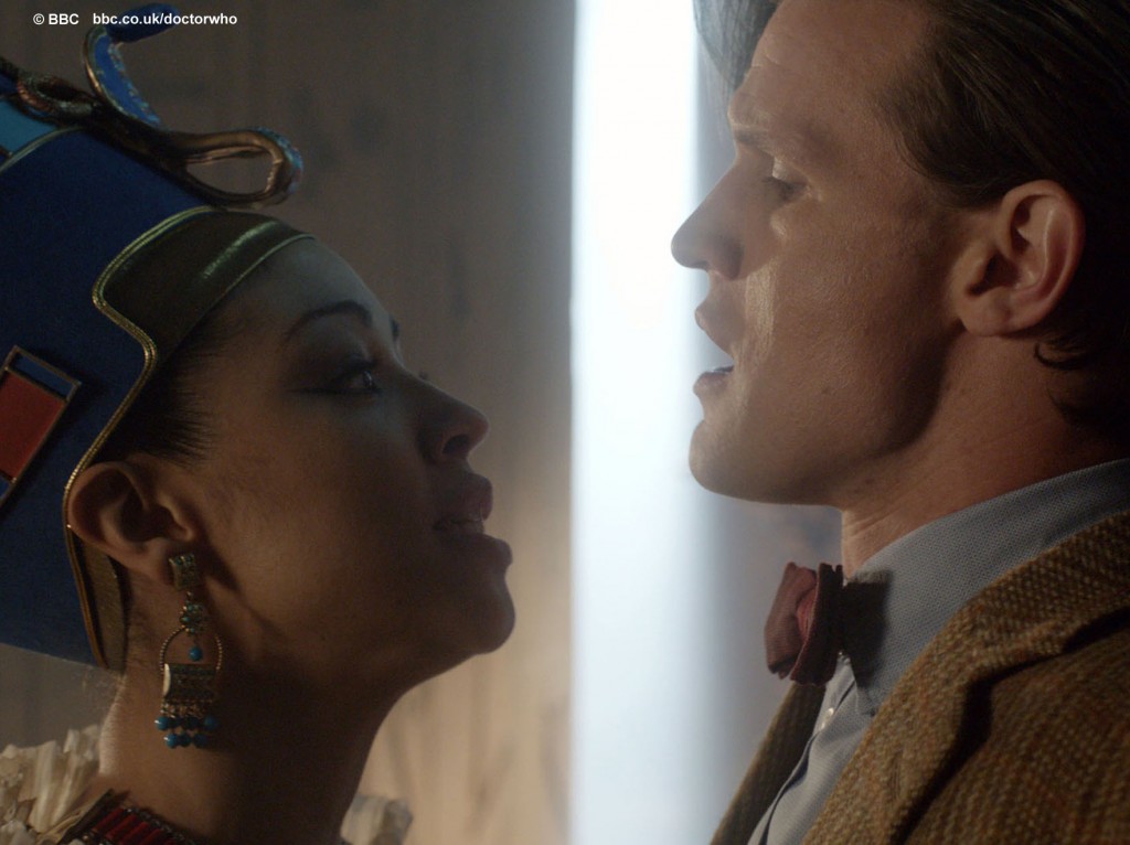Dinosaurs on a Spaceship: the Doctor and Queen Nefertiti