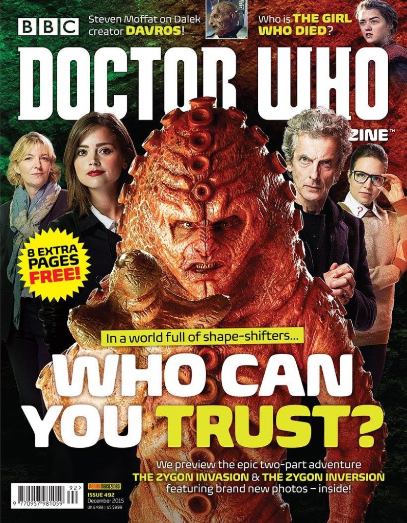 Doctor Who Magazine DWM Issue 492